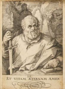 San Mattia (dalla serie: Cristo e gli Apostoli)